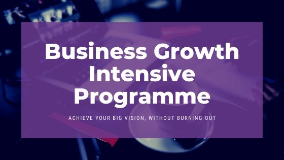 Business growth intensive programme header